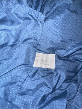 Interiors By Design Blue Twin Sheet Set